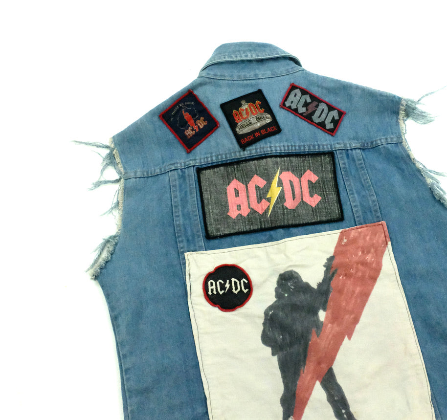 AC/DC Denim Vest
