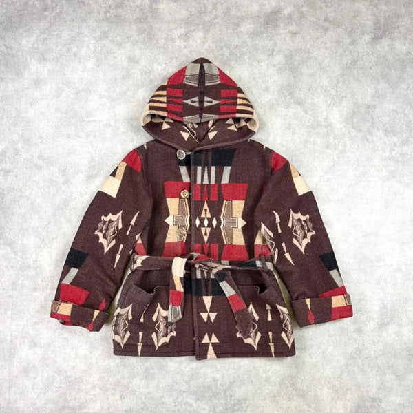 Vintage Ralph Lauren Aztec wool coat