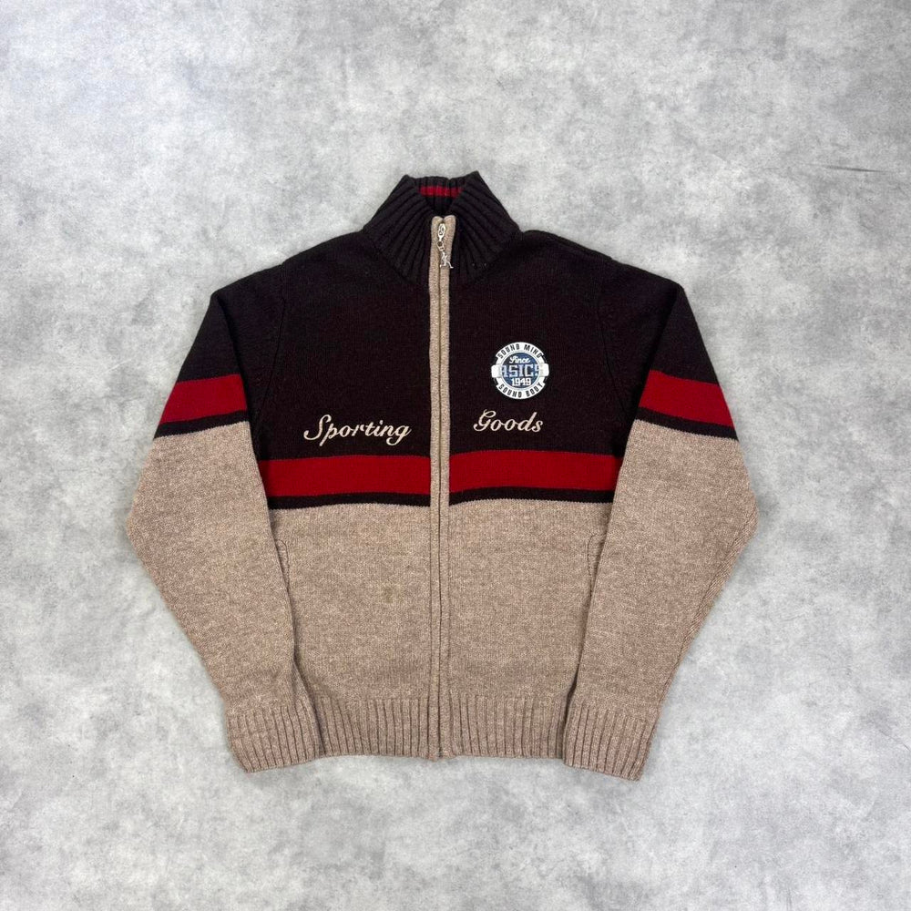 Vintage 2000s ASICS knit jacket