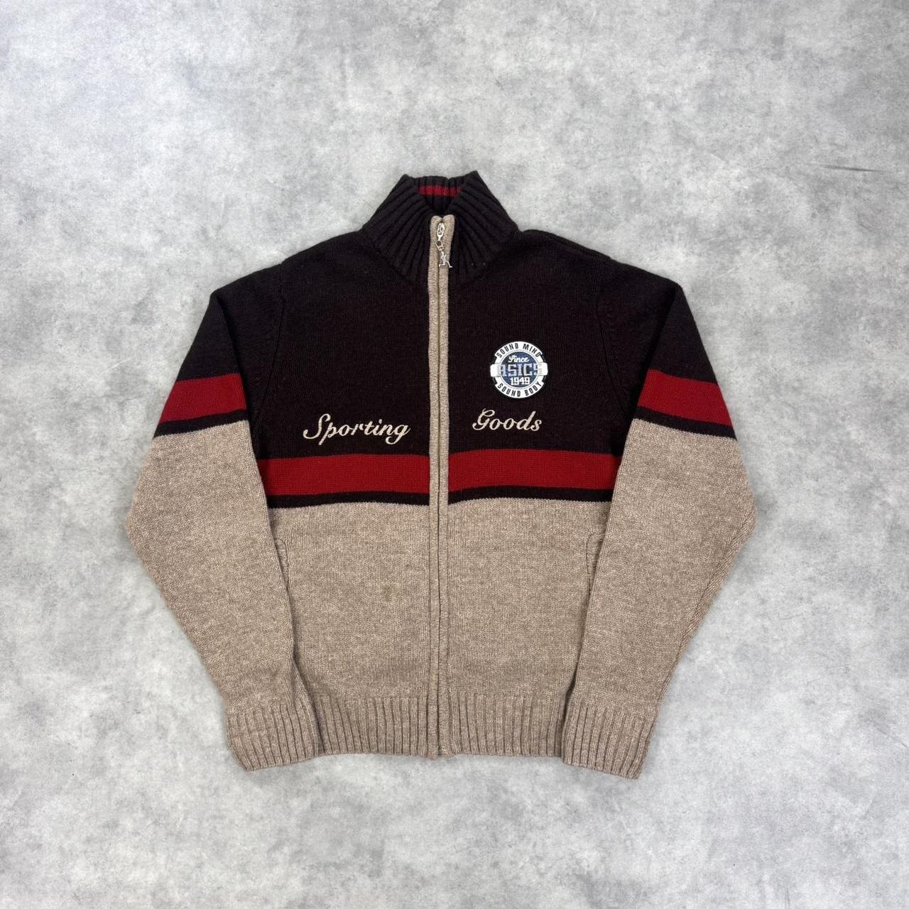 Vintage 2000s ASICS knit jacket