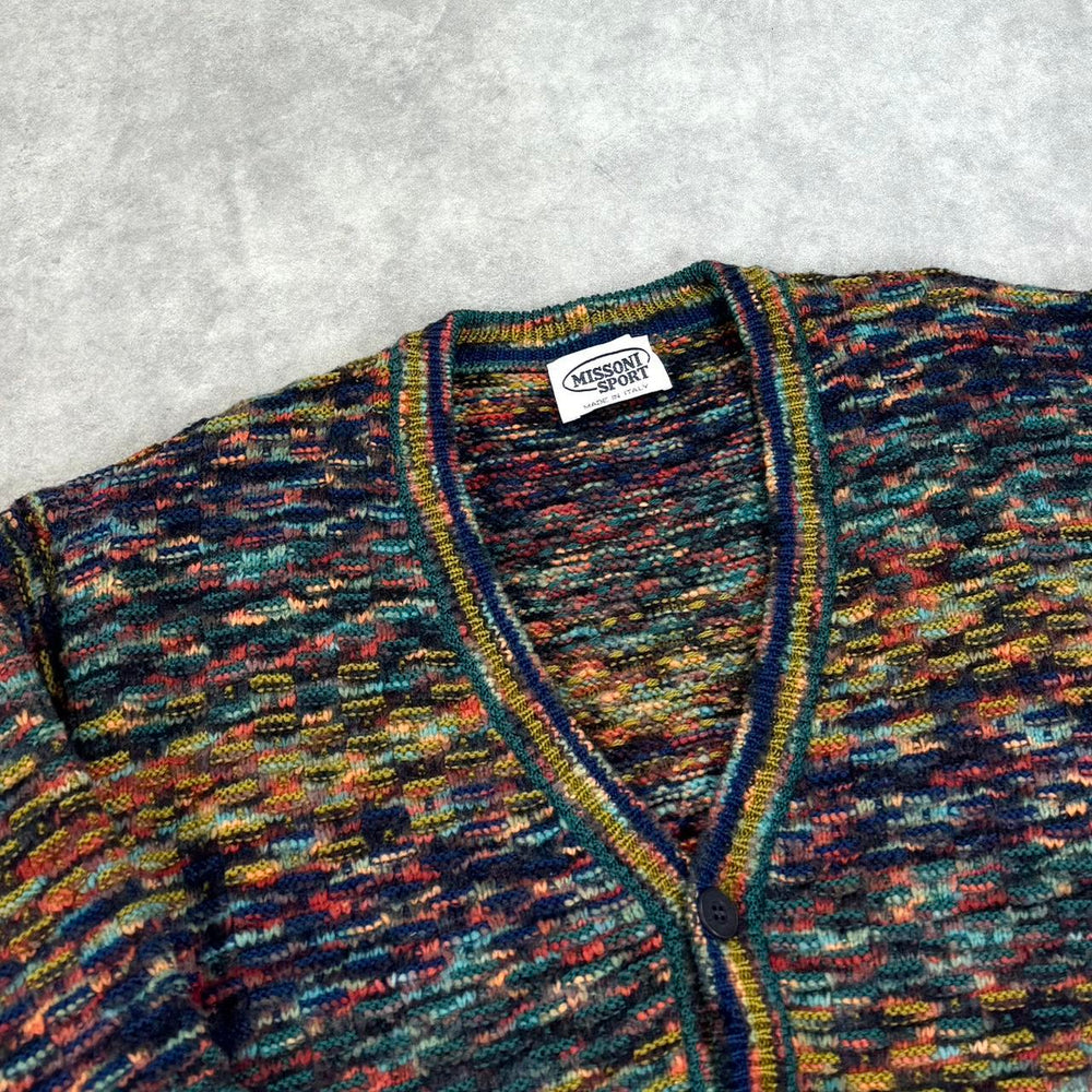 Vintage 90s Missoni knit cardigan