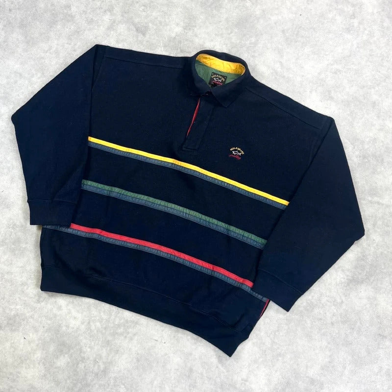 Vintage Paul & Shark wool polo shirt