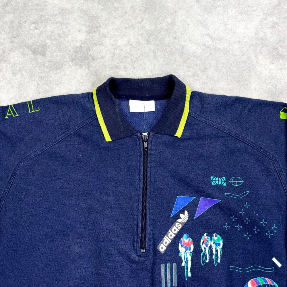 Adidas print jumper