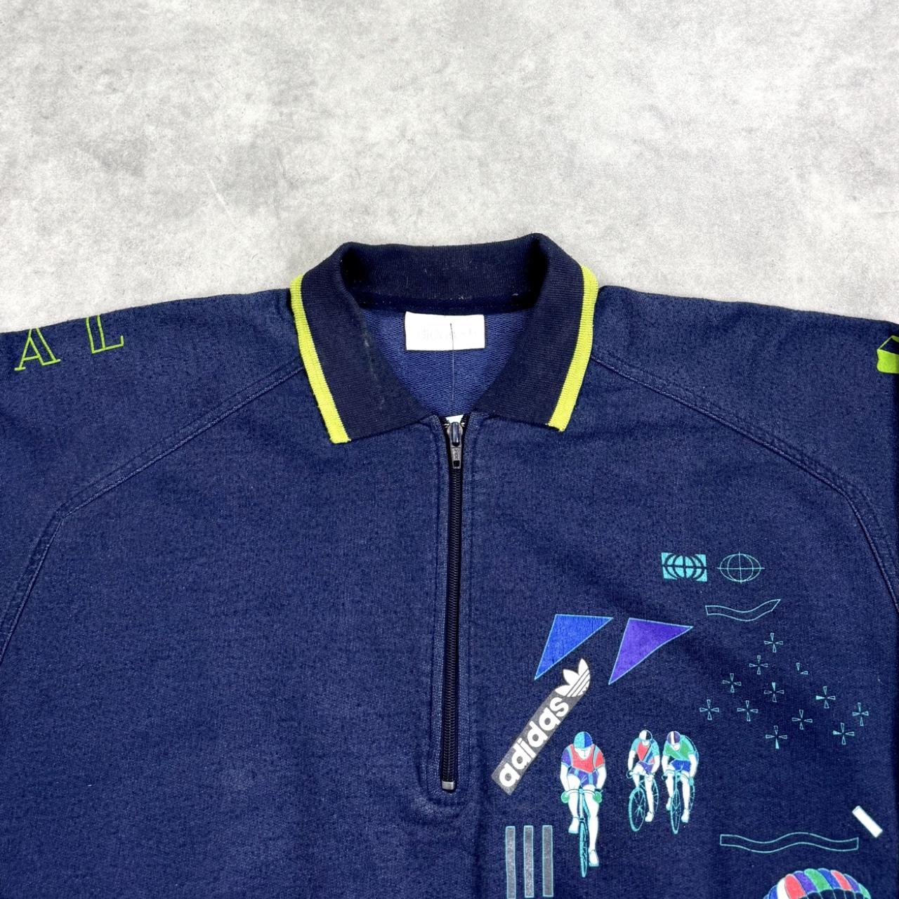 Adidas print jumper