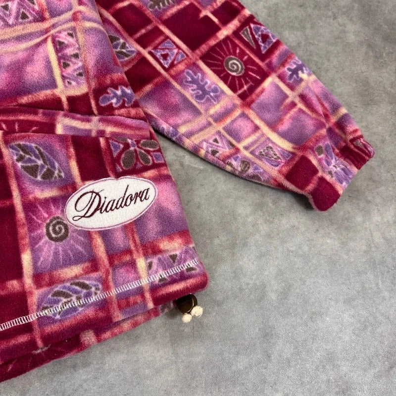 Vintage Diadora fleece jacket