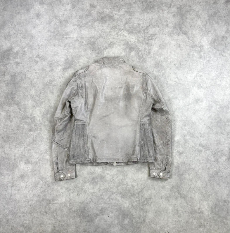 Belstaff leather biker jacket