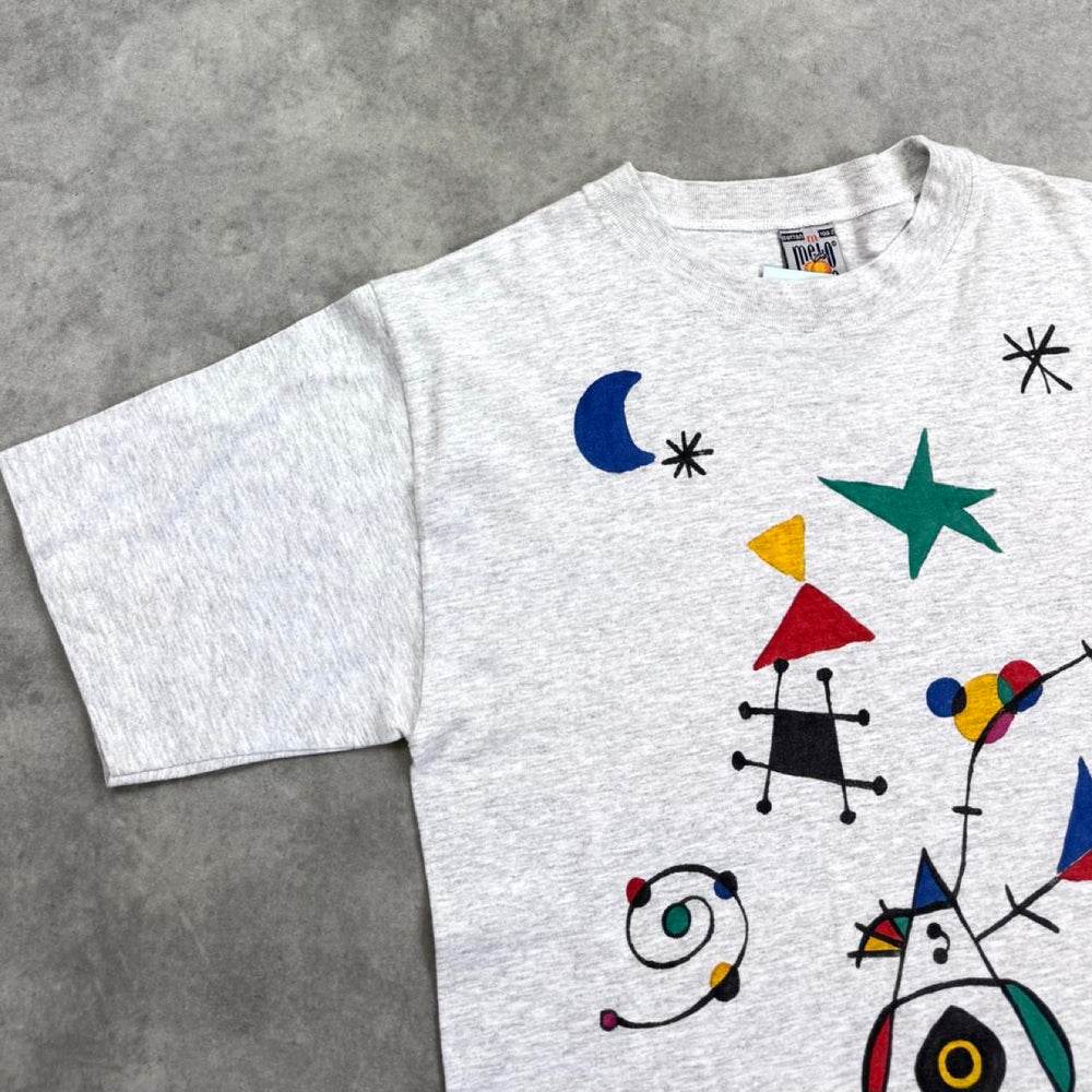 Vintage Miro inspired print t-shirt