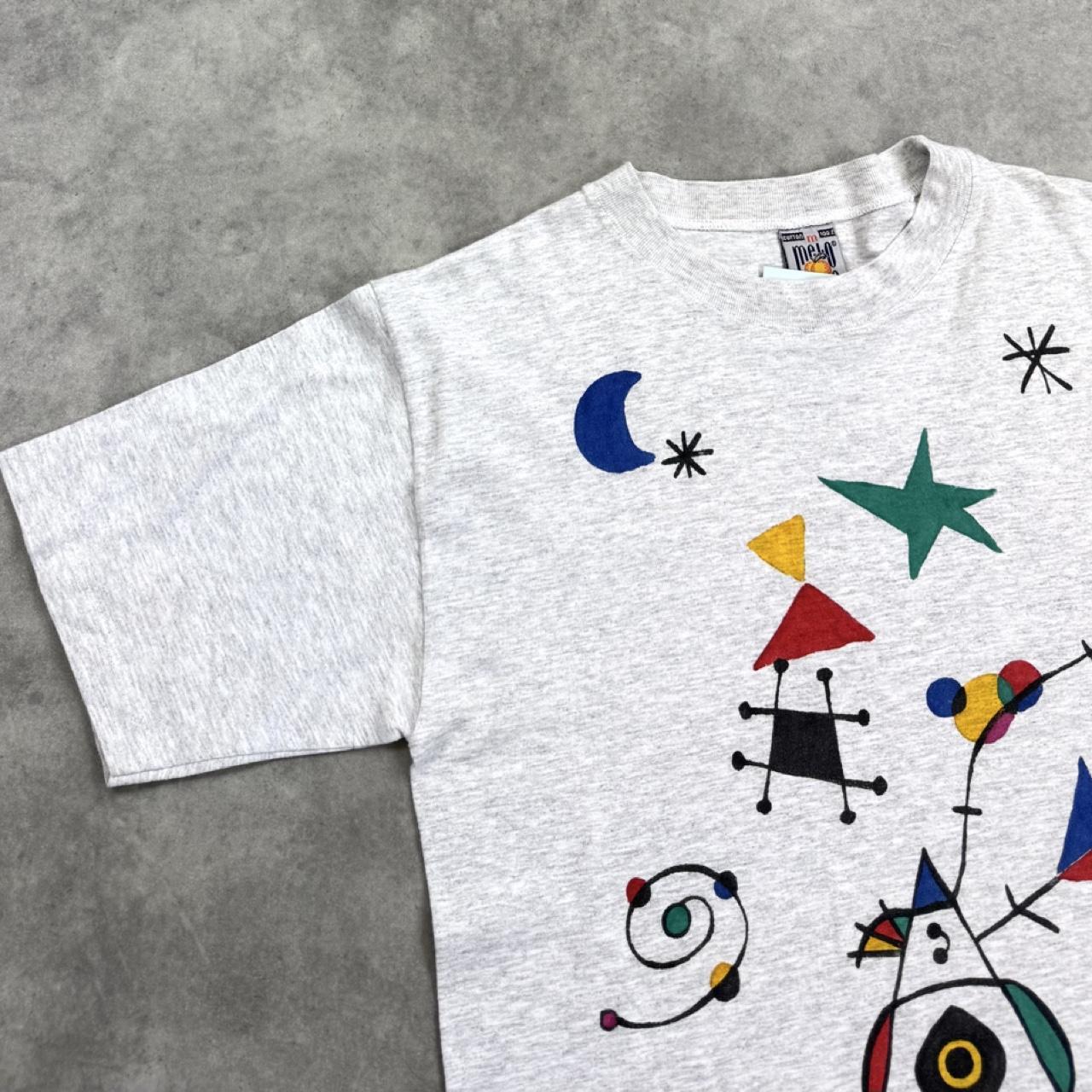 Vintage Miro inspired print t-shirt