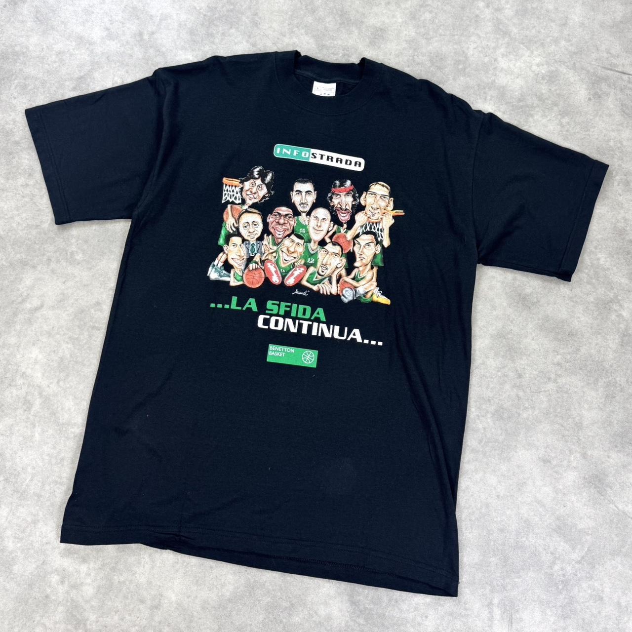 Vintage Info Strada print t-shirt