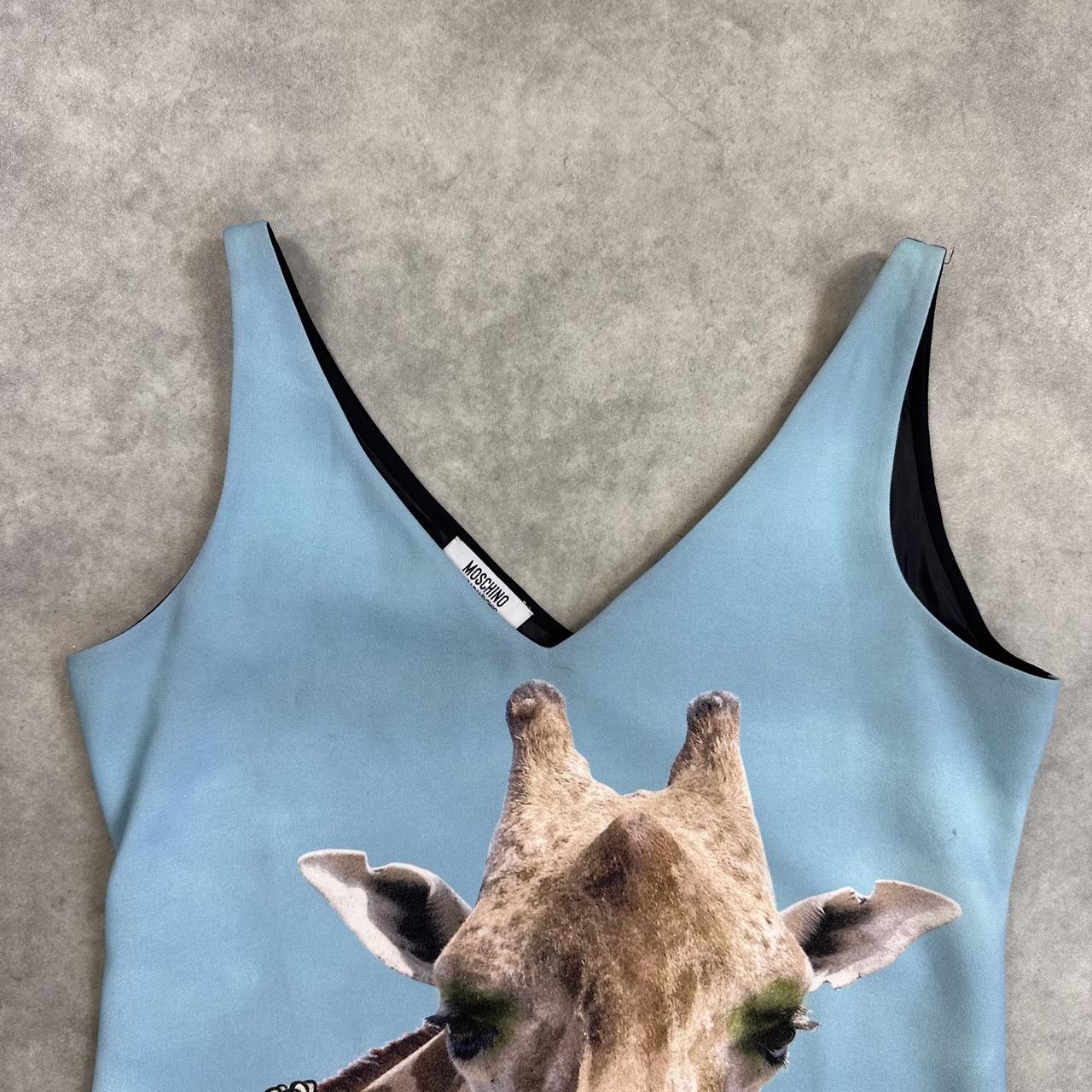 Moschino Cheap & Chic Giraffe Dress
