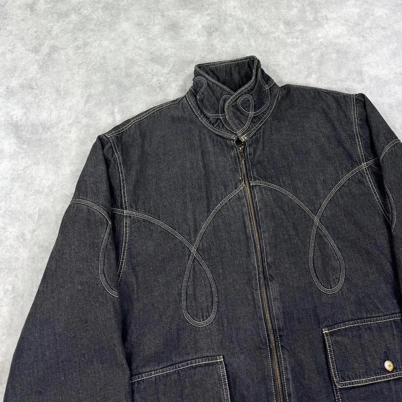 Vintage Moschino denim coat 90s