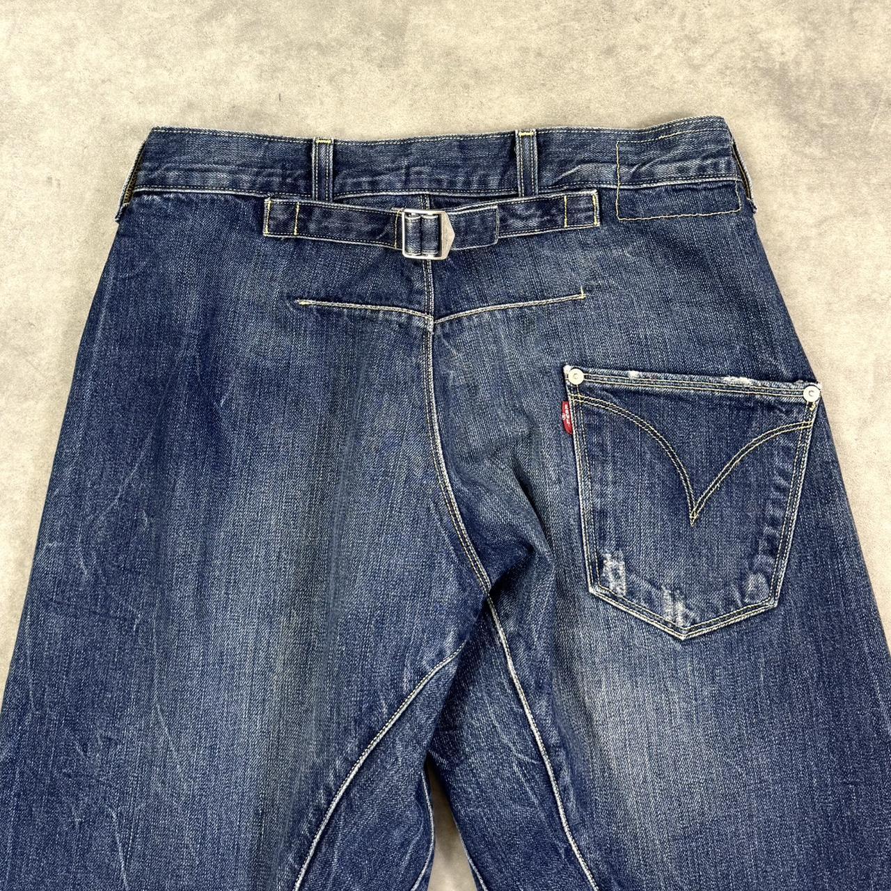 Levis engineered twisted jeans