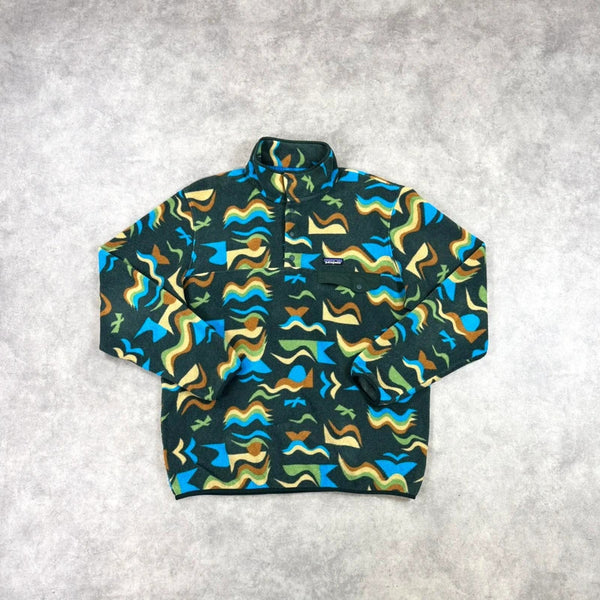 Patagonia print fleece