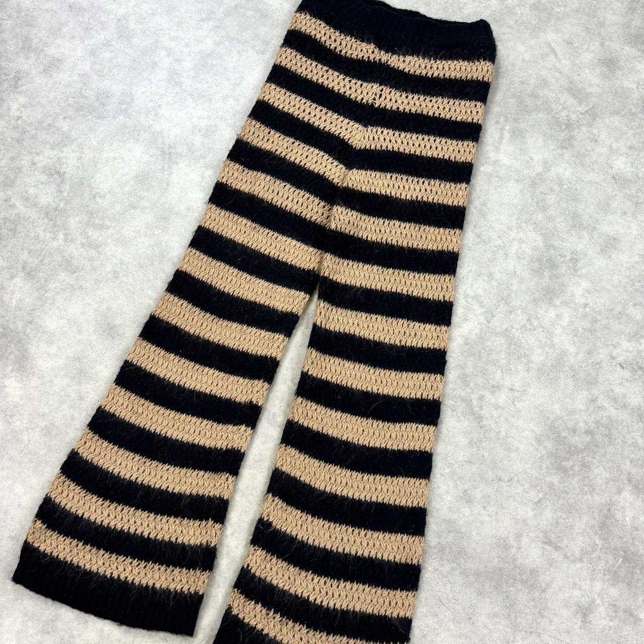 Valentino wool knit trousers