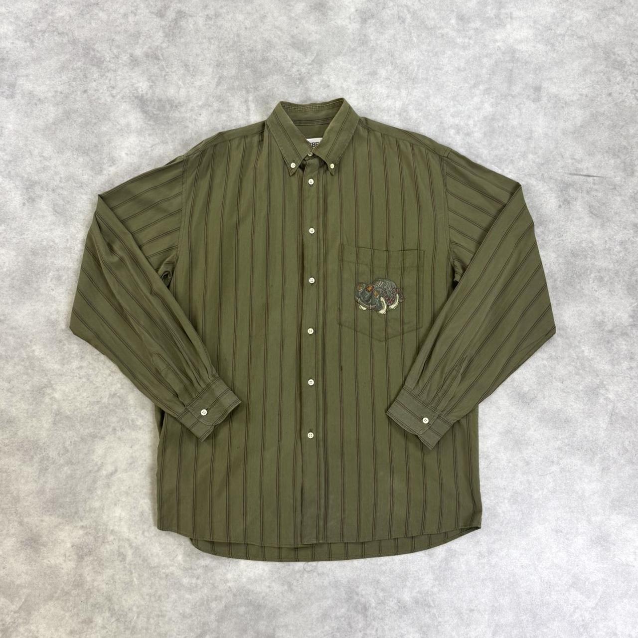 Vintage 90s Iceberg striped shirt