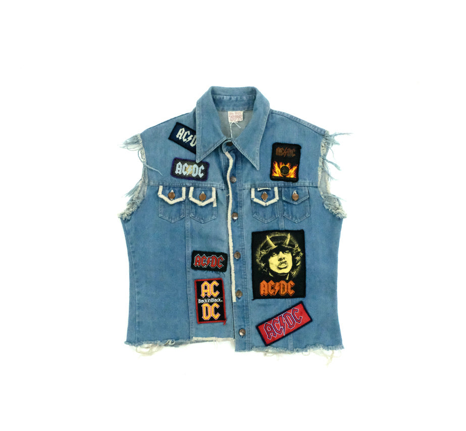 AC/DC Denim Vest