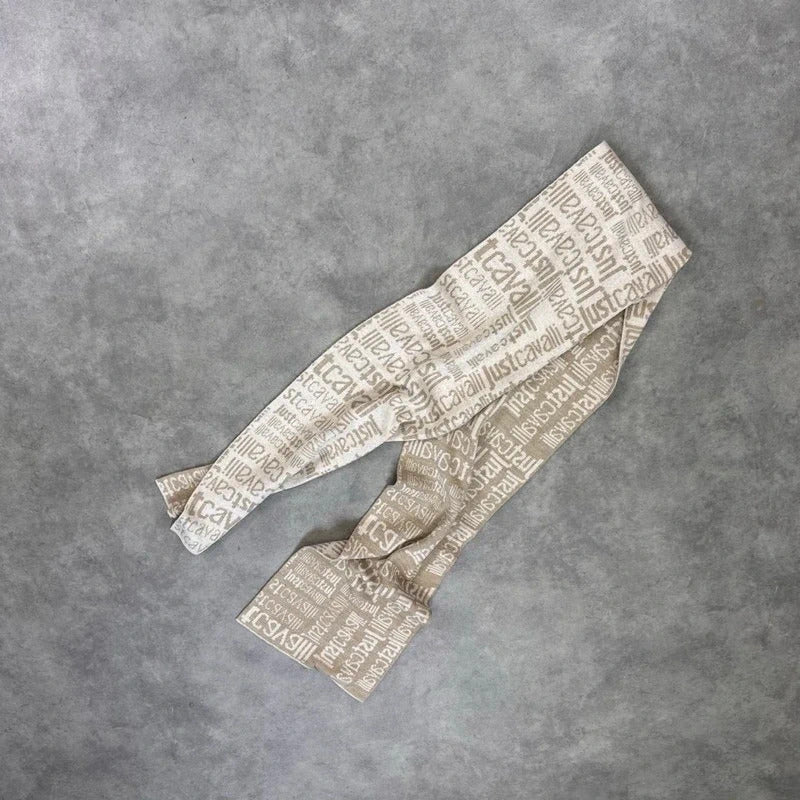 Just Cavalli wool knit scarf