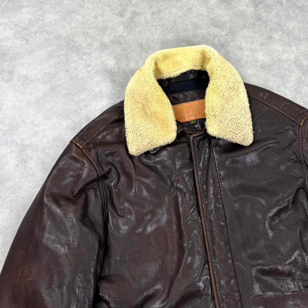 Timberland leather coat