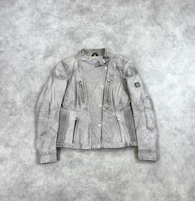 Belstaff leather biker jacket