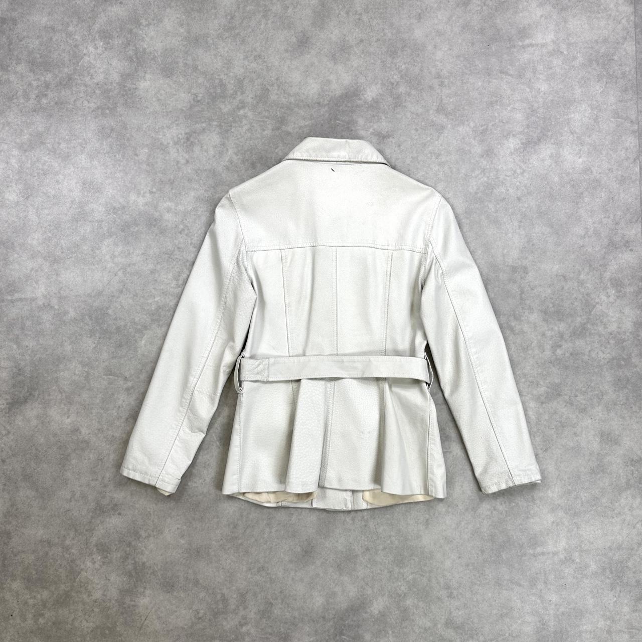 Cream & white jacket