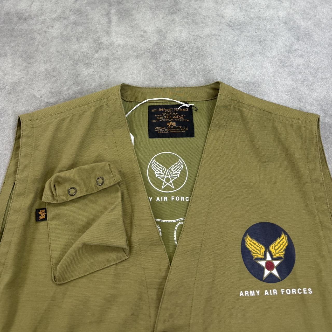 Vintage 90s Alpha Industries gilet