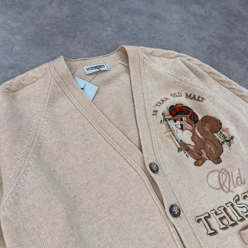 Iceberg knit cardigan