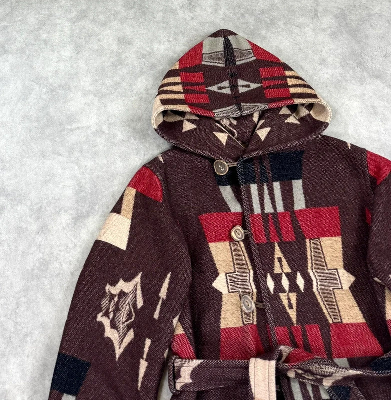Vintage Ralph Lauren Aztec wool coat