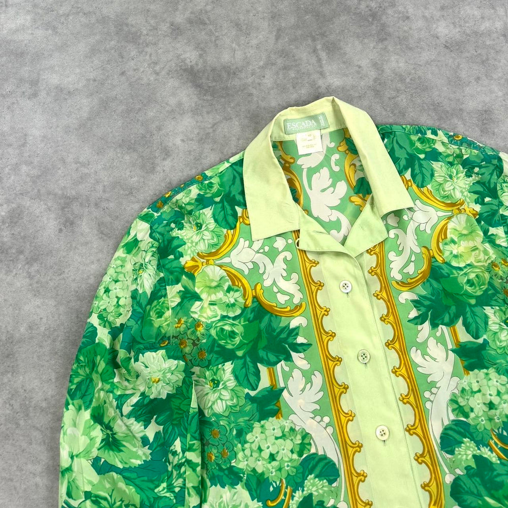 Vintage Escada print shirt