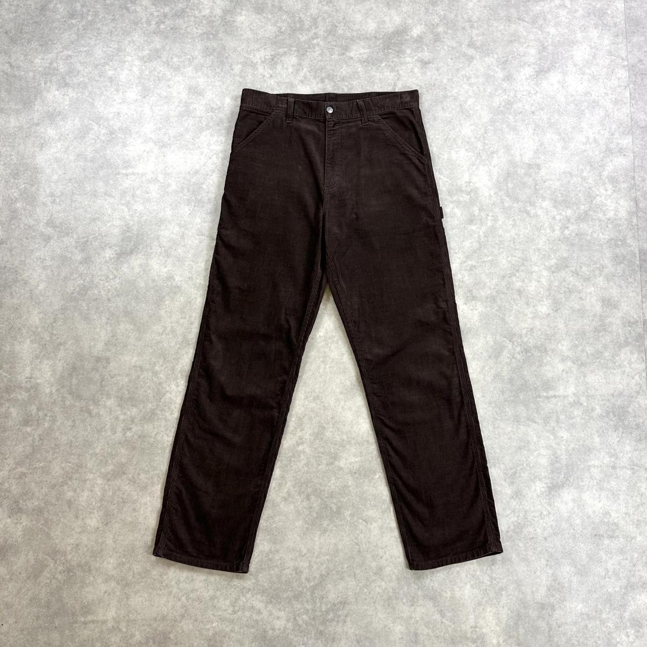 Carhartt Brown Corduroy Single Knee Pants