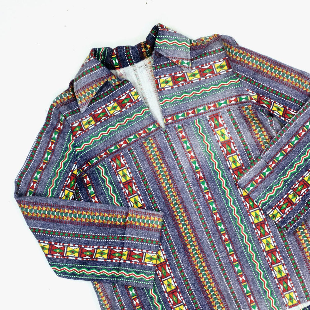 1970s AZTEK smock