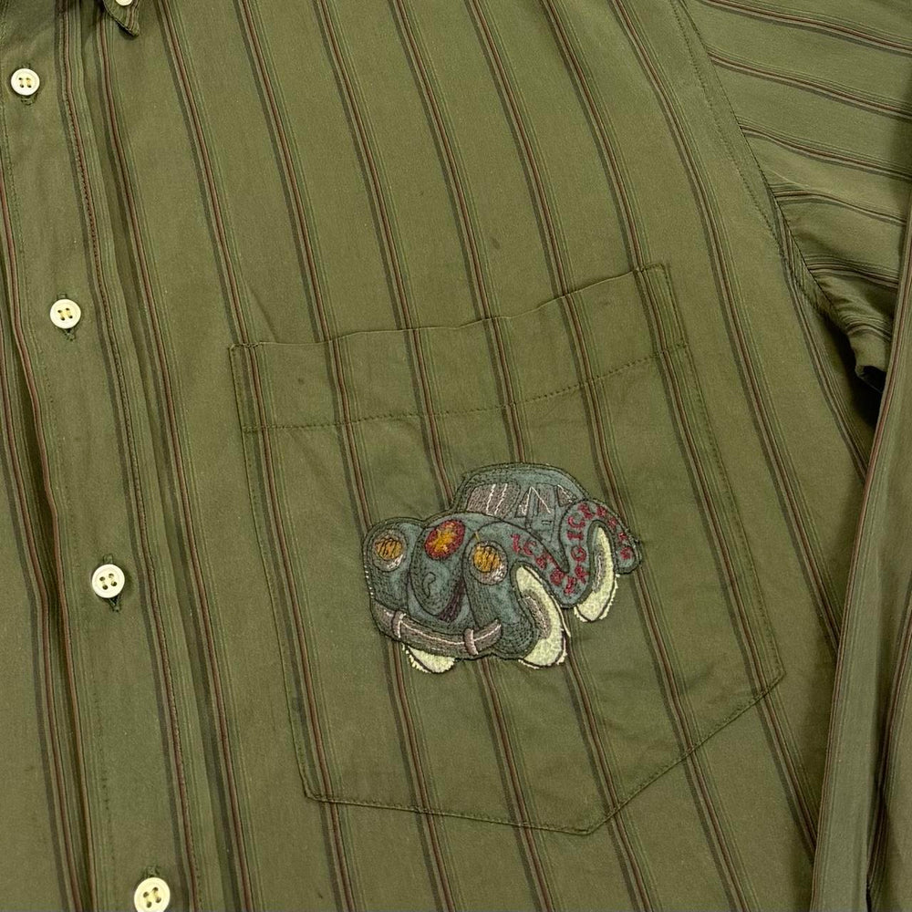 Vintage 90s Iceberg striped shirt