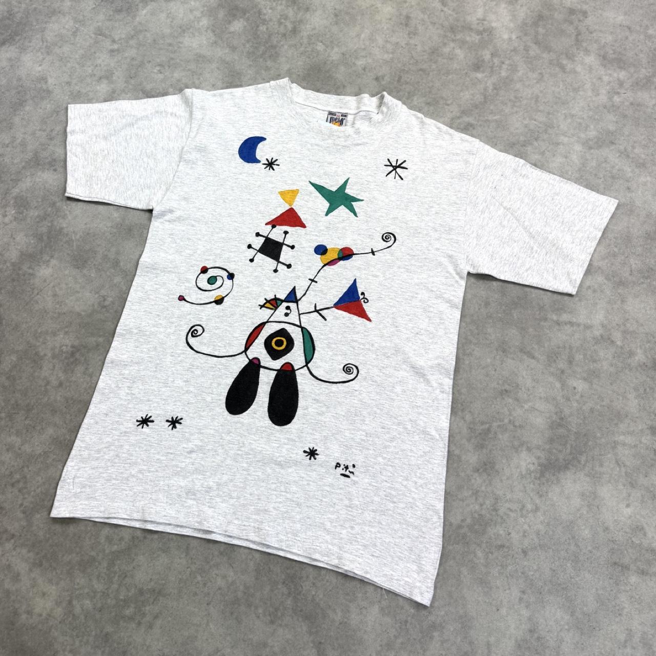 Vintage Miro inspired print t-shirt