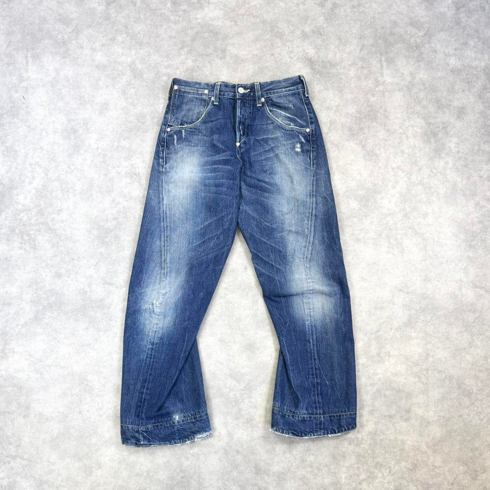 Levis engineered twisted jeans