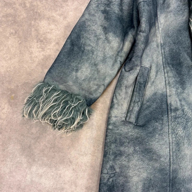 Faux sheering Penny lane coat