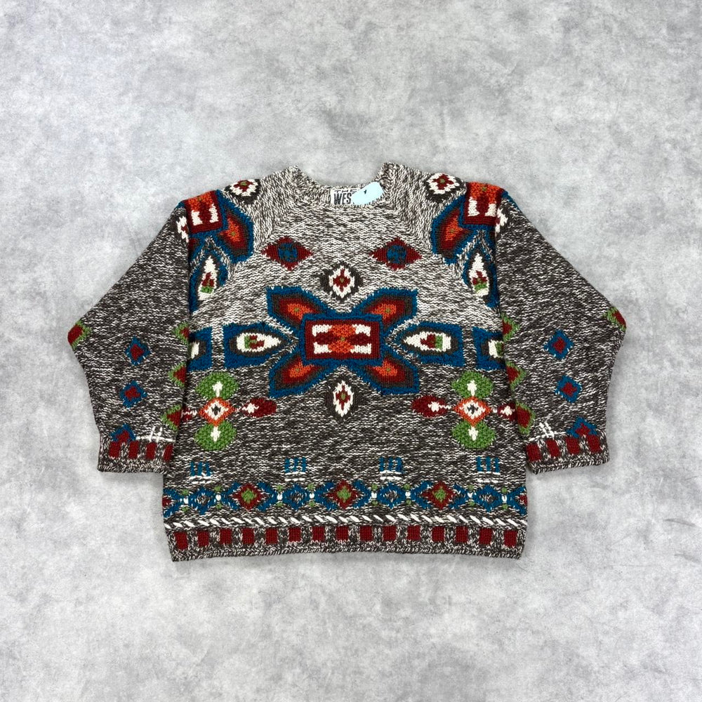 Vintage hand knit jumper