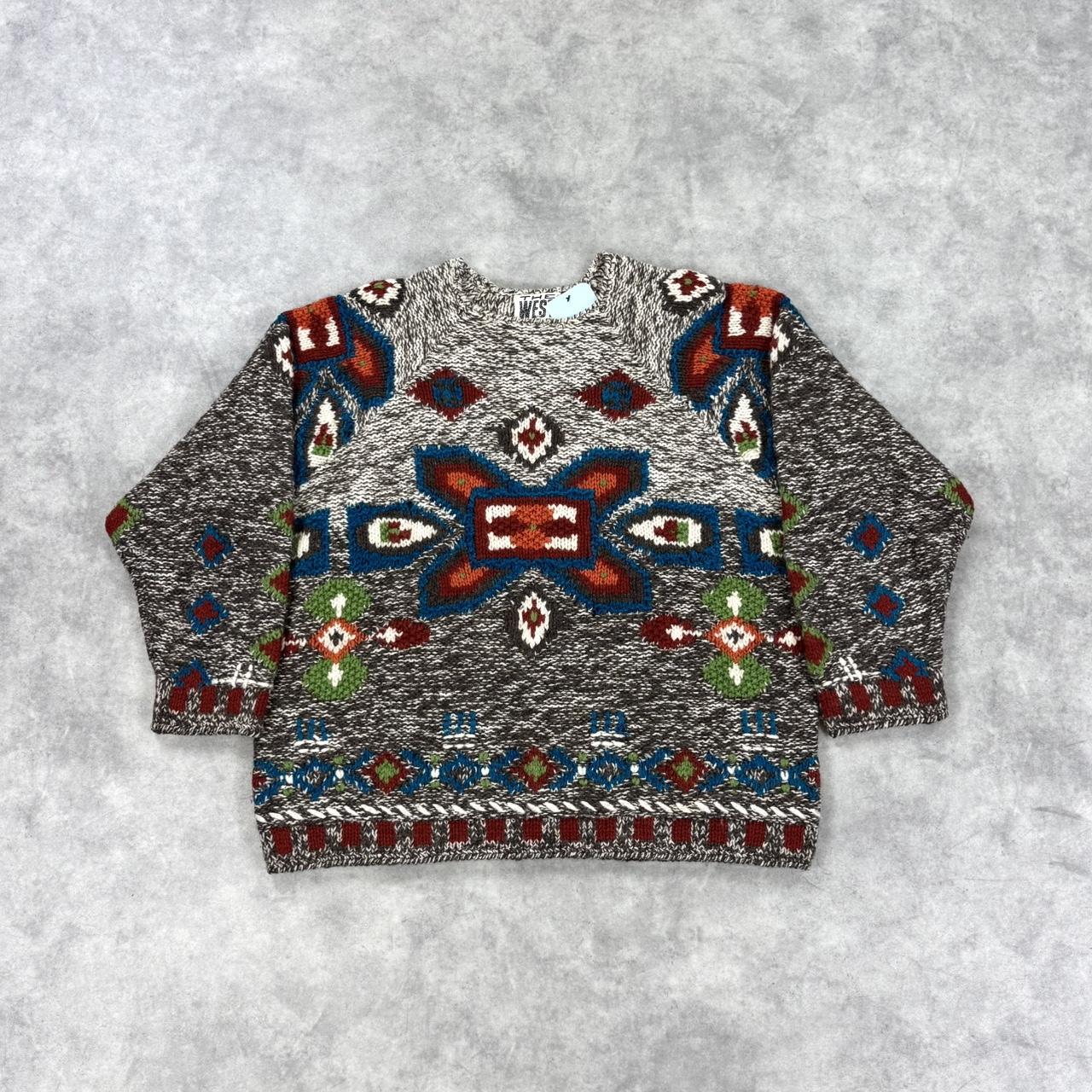 Vintage hand knit jumper