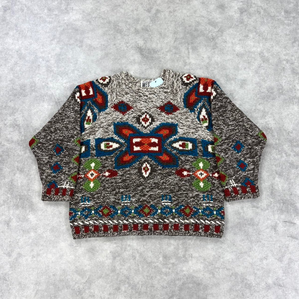 Vintage hand knit jumper