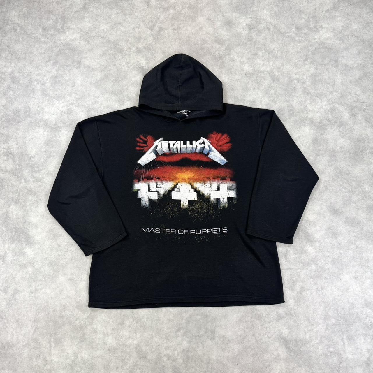 Vintage Metallica print hoodie