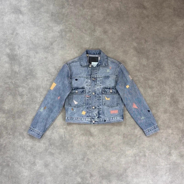 Levi's embroidered denim jacket