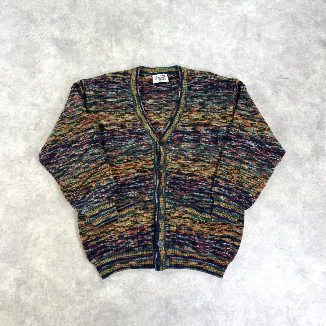 Vintage 90s Missoni knit cardigan