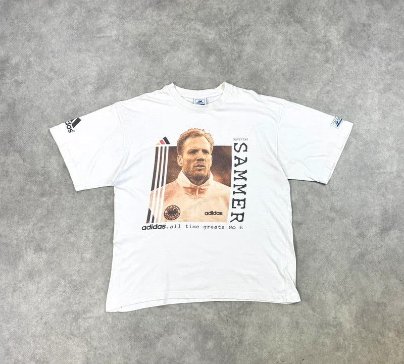 Vintage Adidas football t-shirt