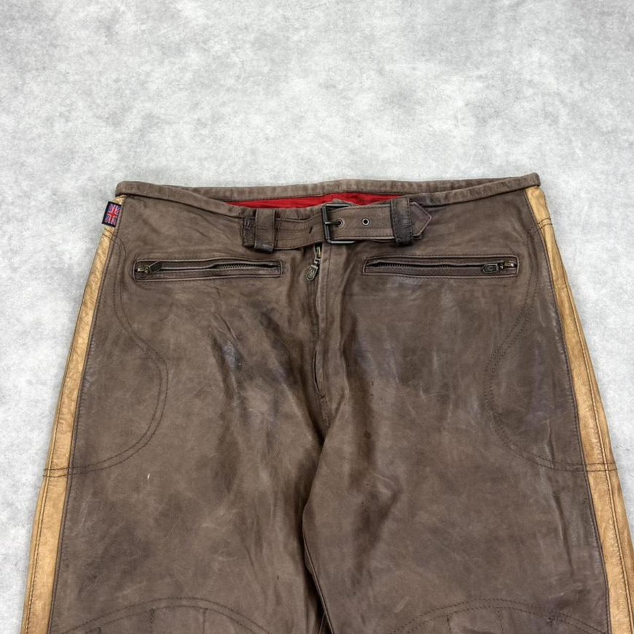 Vintage Belstaff leather trousers