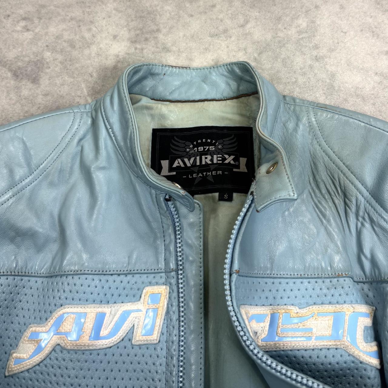 Avirex snake charmer leather jacket