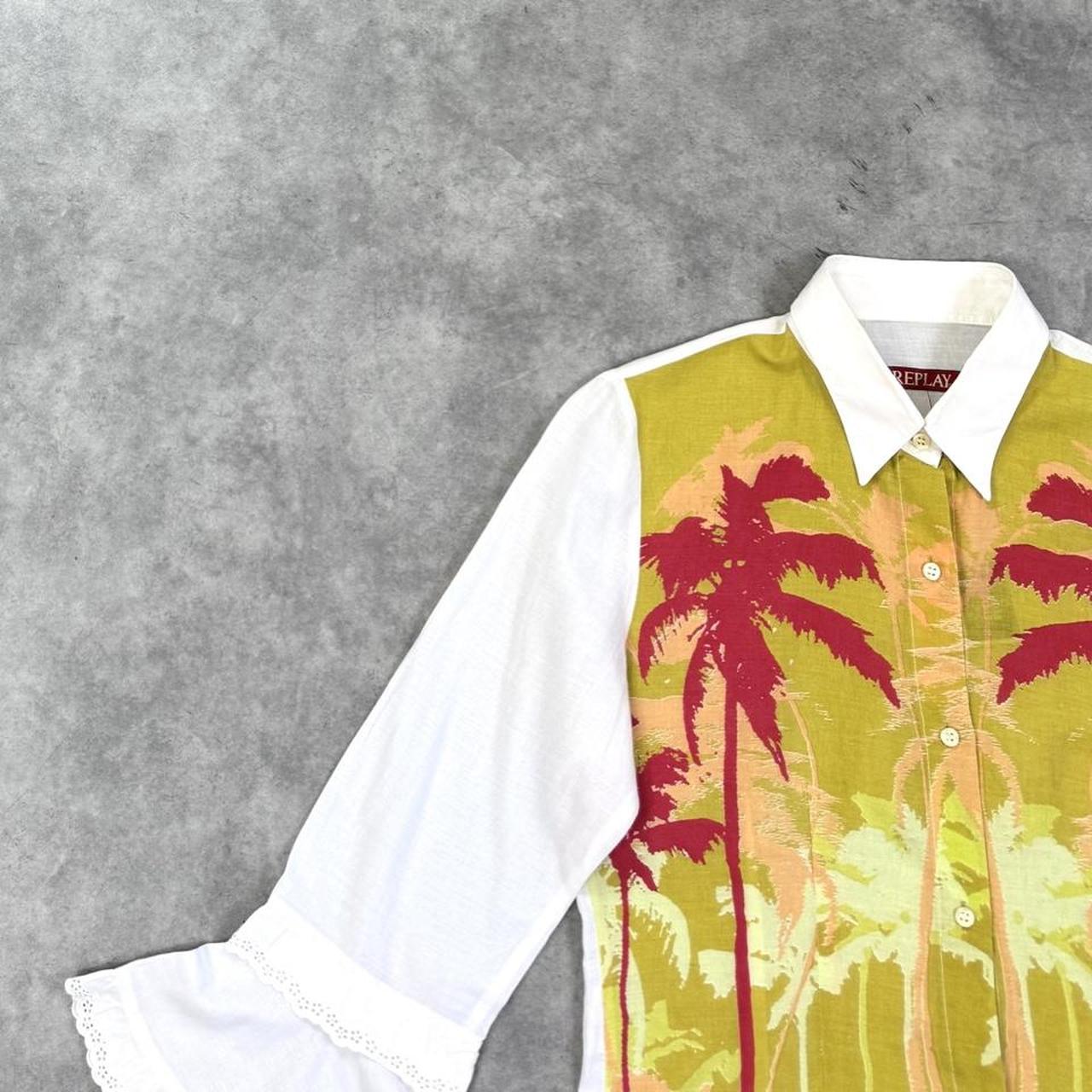 Replay print shirt