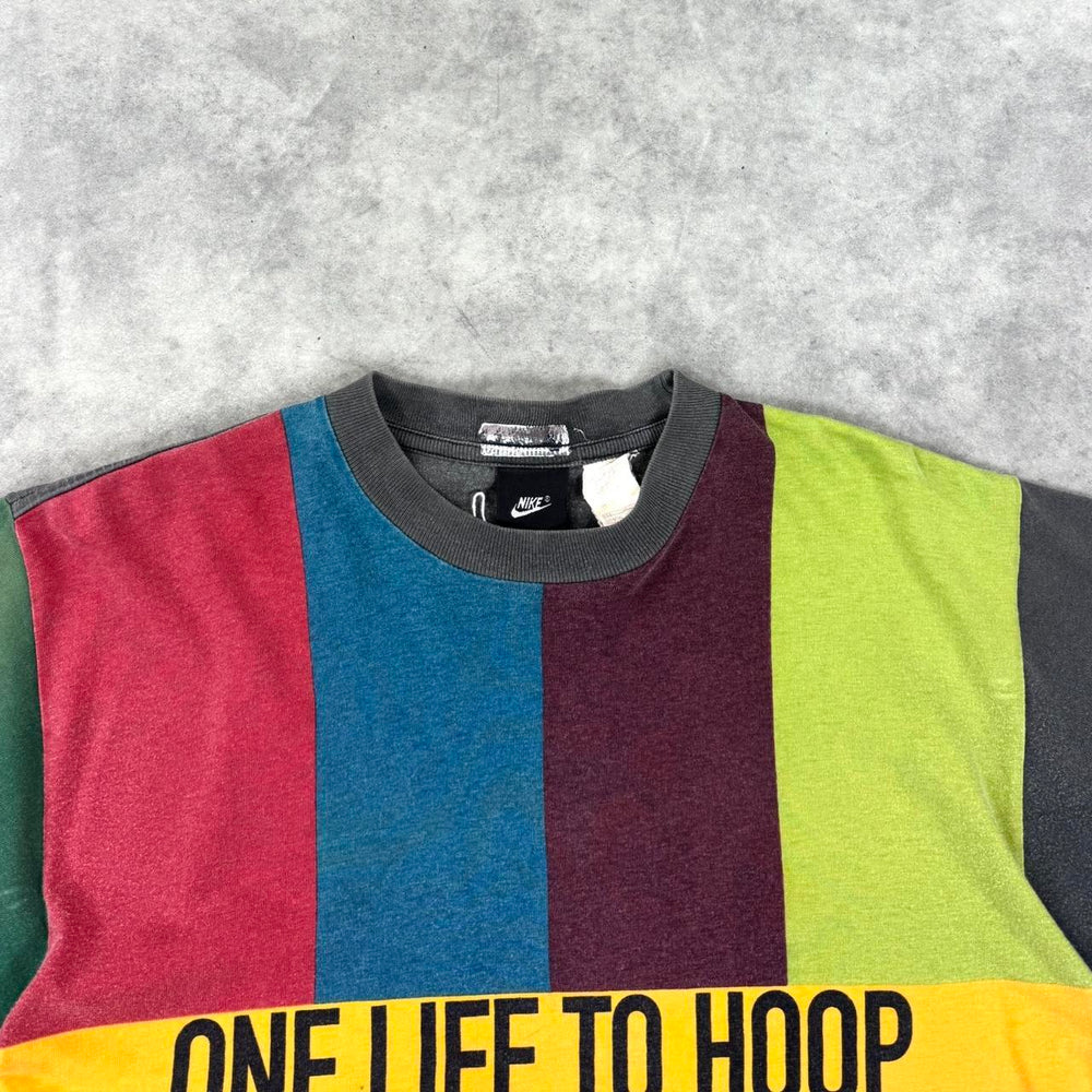Vintage 90s Nike One Life To Hoop print t-shirt