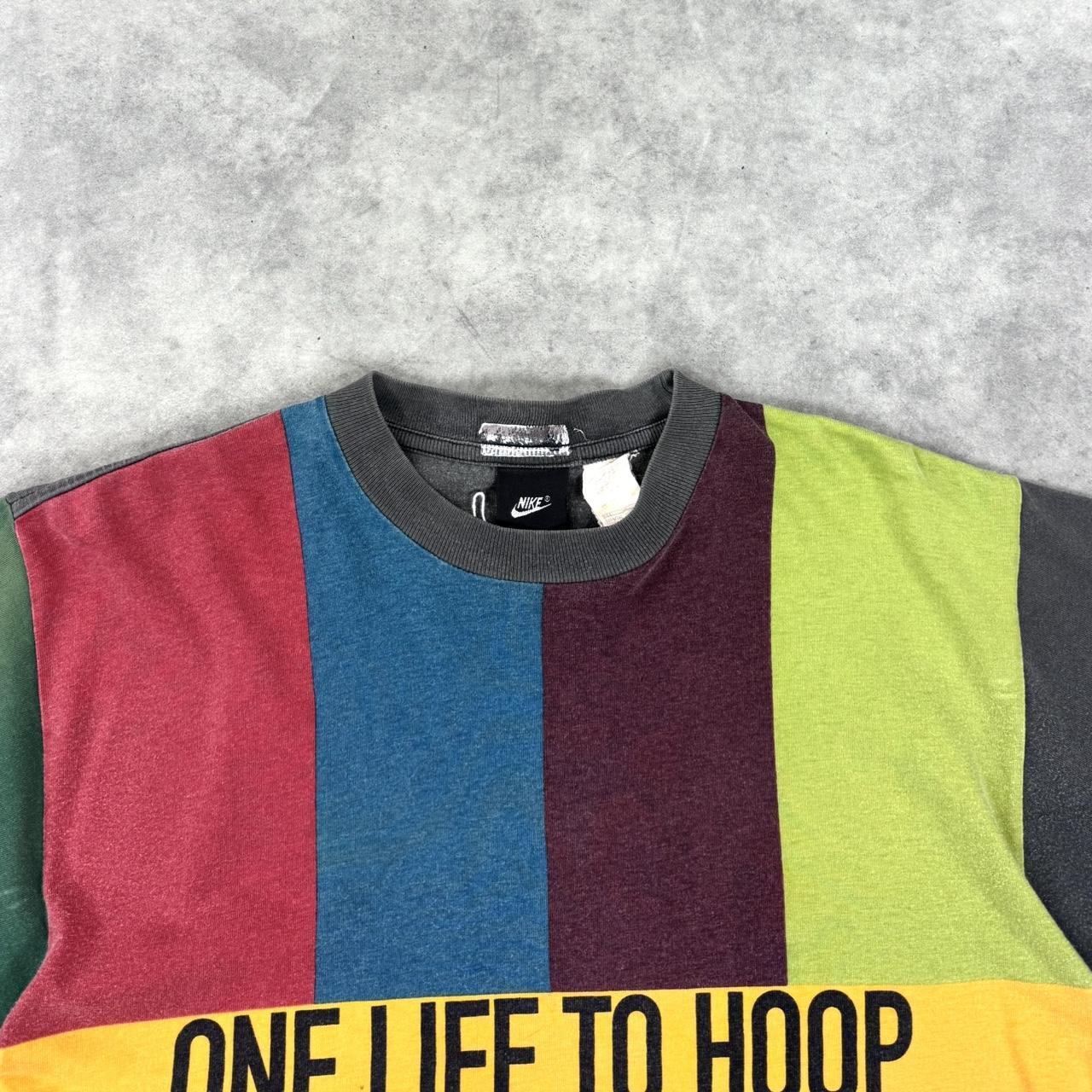 Vintage 90s Nike One Life To Hoop print t-shirt