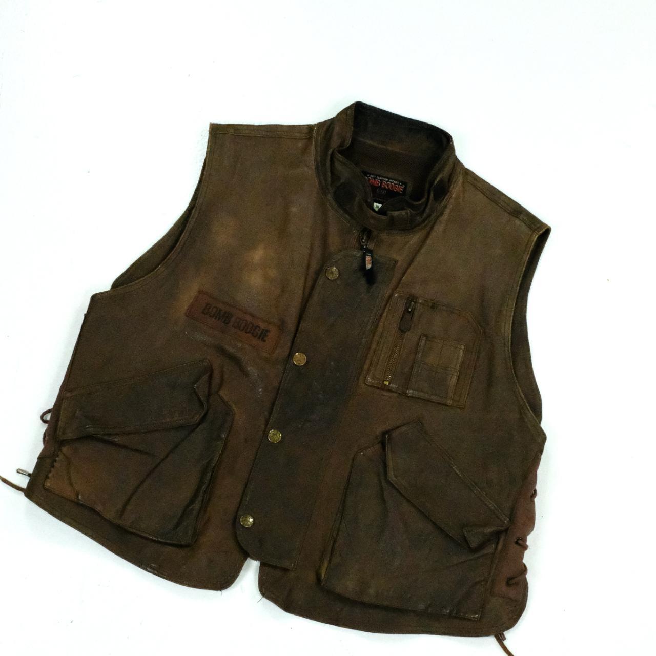 Leather Gilet