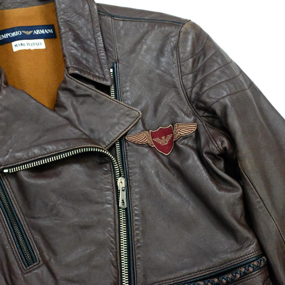 Armani leather jacket