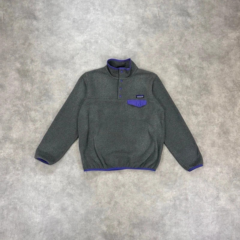 Patagonia grey fleece