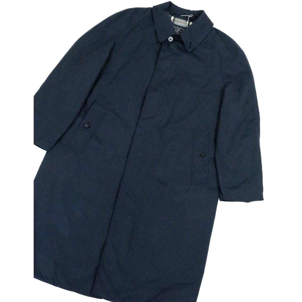 Burberry 90s Navy Trenchcoat
